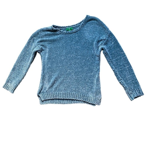 Dip Teal Long Sleeve Sweater Women's Small - Picture 1 of 3